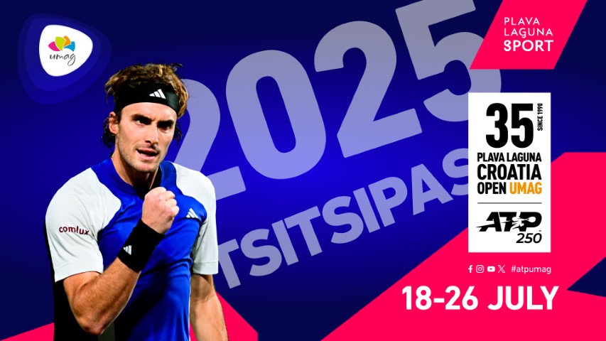 Još jedna teniska zvijezda potvrdila nastup u Umagu – dolazi Stefanos Tsitsipas!
